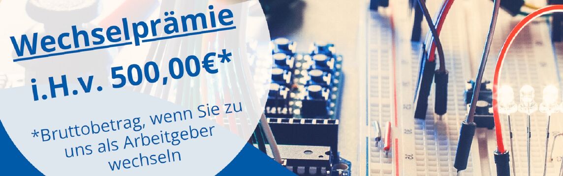 Elektroniker/in mit Programmierkenntnissen gesucht